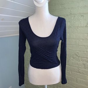 *CLOSET CLEAN OUT* AEO Long Sleeve  Crop Top